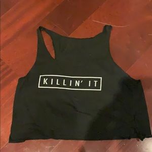 Killin’ it crop top
